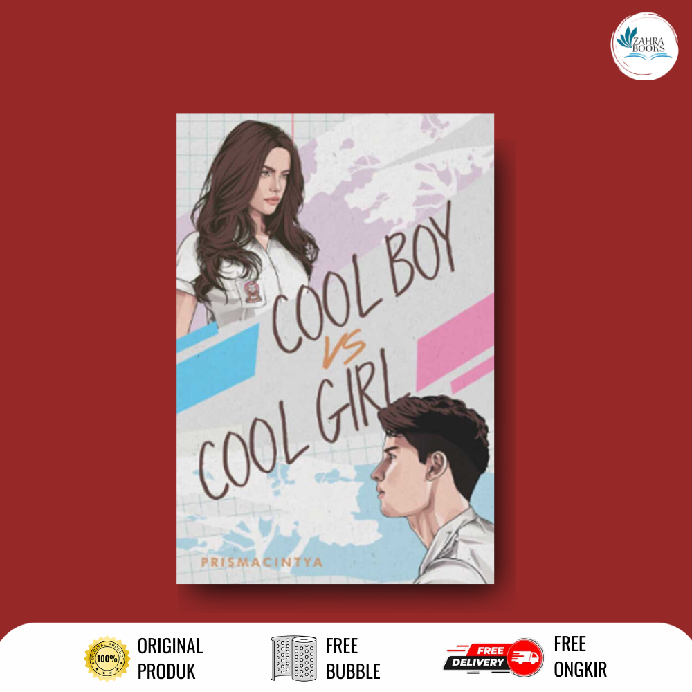 NOVEL COOL BOY VS COOL GIRL New Cover by Prisma Cintya - Loveable