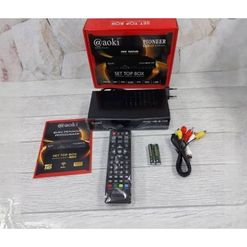 Set top box tv digital Aoki stb aoki