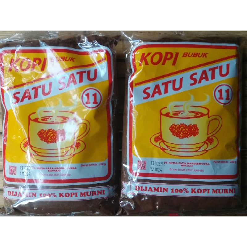 

Kopi bubuk satu satu 11 250gr