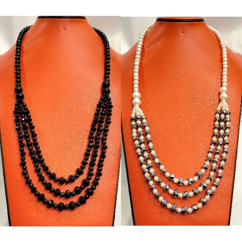 kalung mutiara wanita / kalung mutiara / kalung hijab / kalung mutiara panjang / kalung mutiara cant
