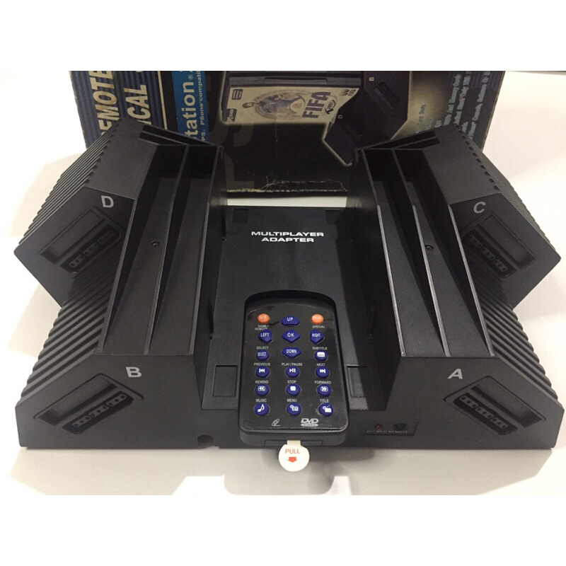 Vertical Stand, Multitap, DVD Remote PS2 Fat