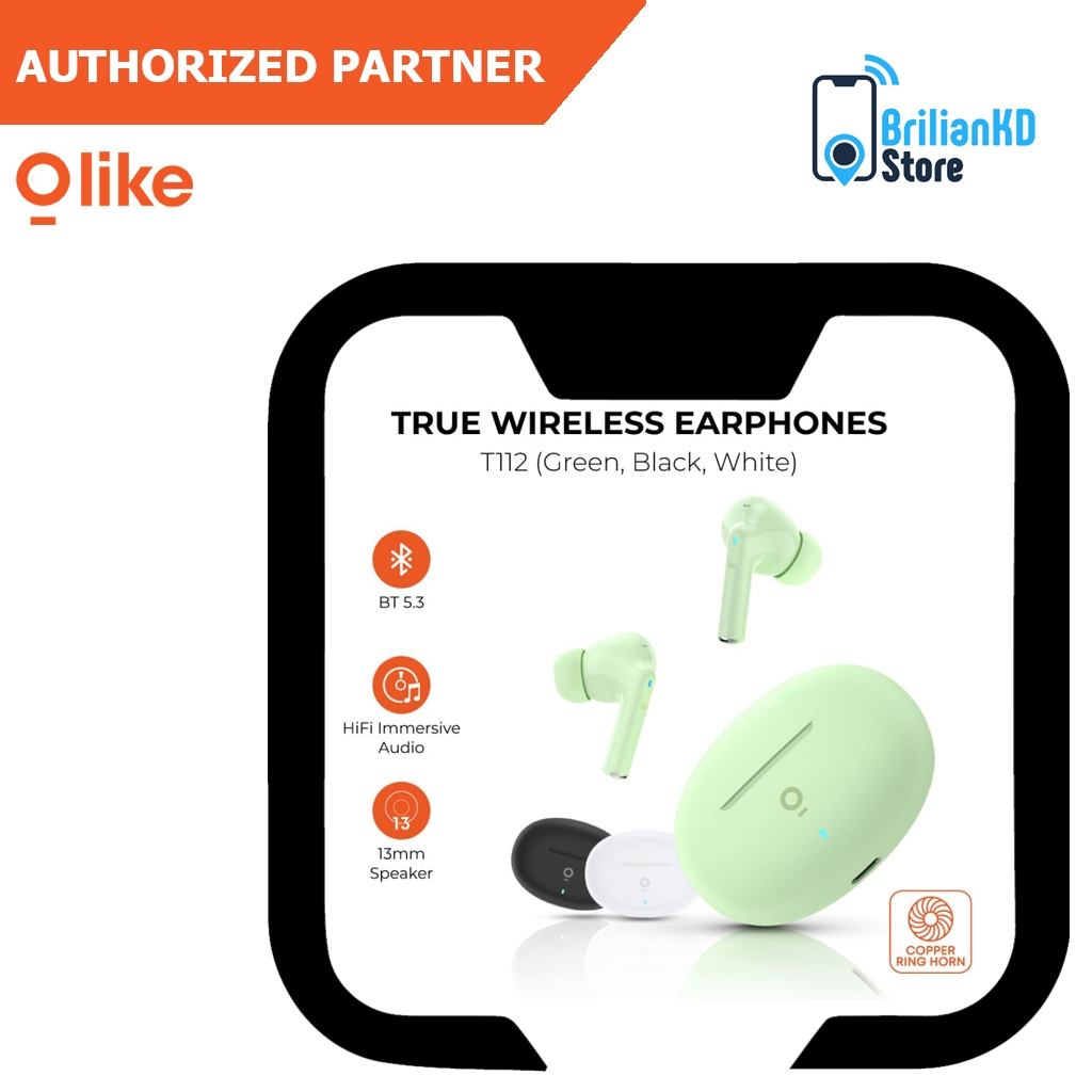 Earphone TWS Olike T112 True Wireless Bluetooth