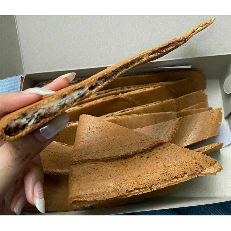 

Martabak tipis kering oreo coklat