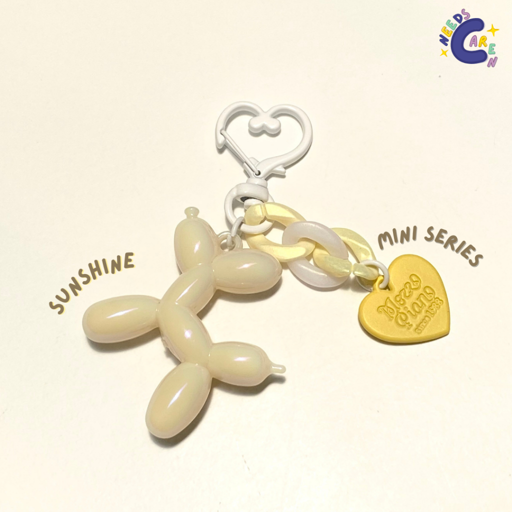 Bag and Key Charm Mini Puppies Balloon | Gantungan Tas dan Kunci Mini Aesthetic by Carenneeds