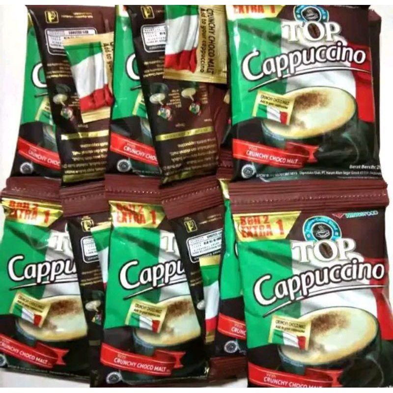 

TOP CAPPUCINO // TOP KOPI CAPPUCINO // 1 RENCENG ISI 15 SELAMA PROMO MASIH ADA