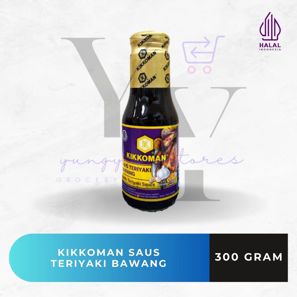 

Kikkoman Saus Teriyaki Bawang / Garlic Teriyaki Sauce 300 gram