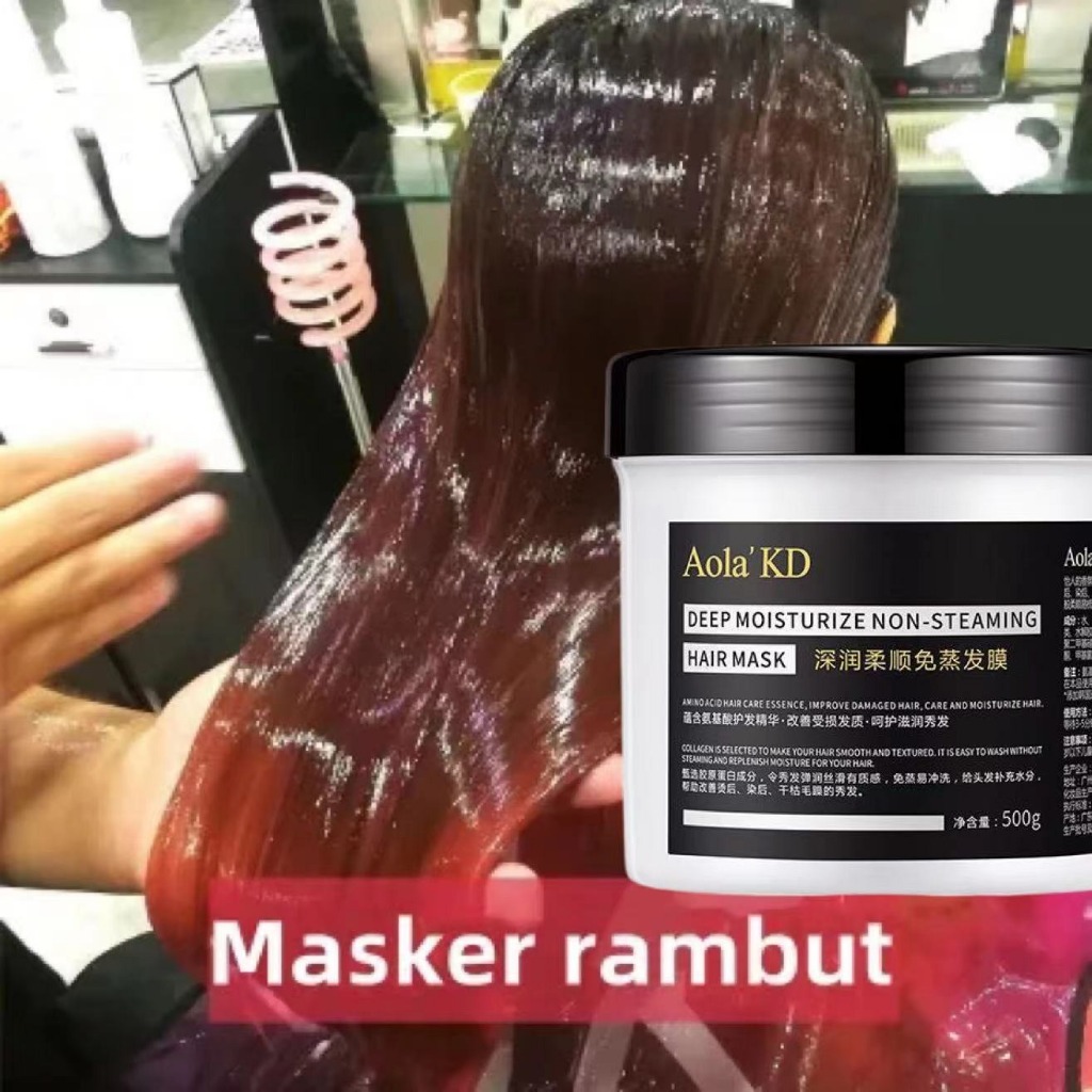 Hair Treatment Mask Repairs Frizzy Make Hair Soft Smooth Deep Repair Keratin Hair Treatment for Hair Care 500g