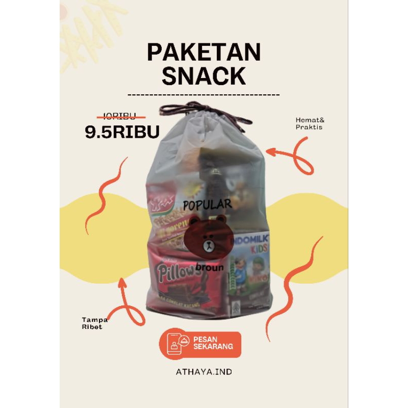 

Paket Snack Ultah/Khitan/Syukuran/Hampers/Gift