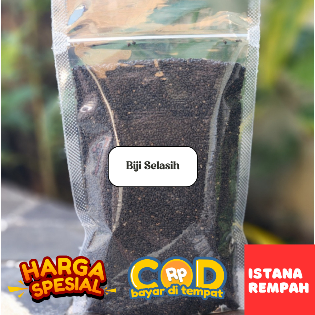 

Biji Selasih 100gr Basil Seed