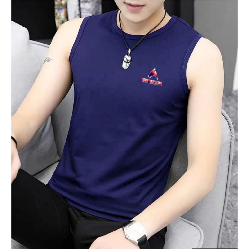 COD.SINGLET PRIA POLOS/SINGLET PRIA MOTIF ( LOGO)/ KAOS TANPA LENGAN / LEKBONG PRIA / KAOS DALAM PRI