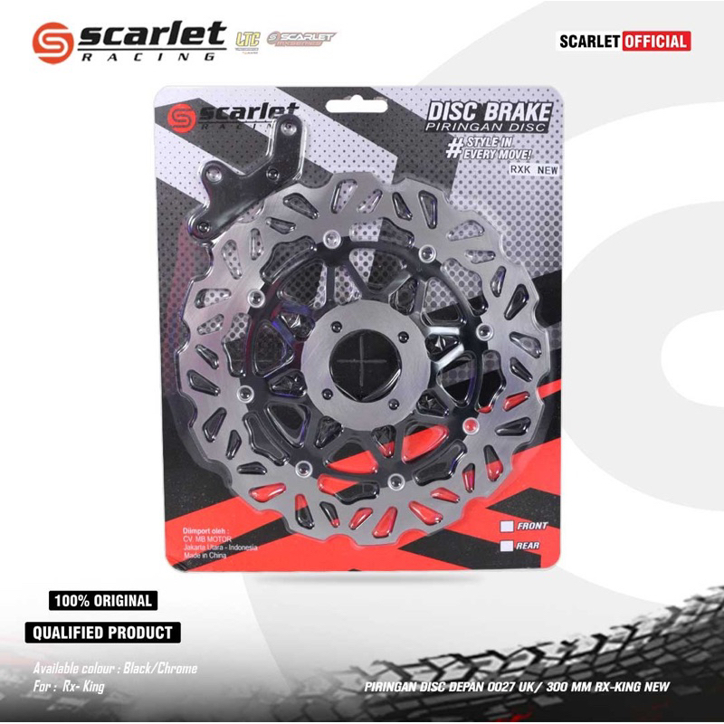 Piringan Cakram Depan Rx king Floating Rx king scarllet Original