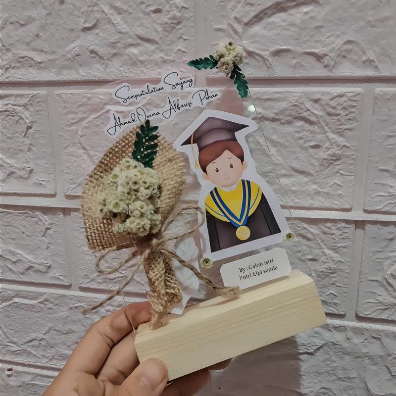 Akrilik Foto Costum|Akrilik Wisuda|Akrilik Cowok &Cewek