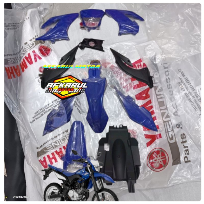 Cover Body set yamaha WR 155 WR155 BIRU original YGP Asli yamaha