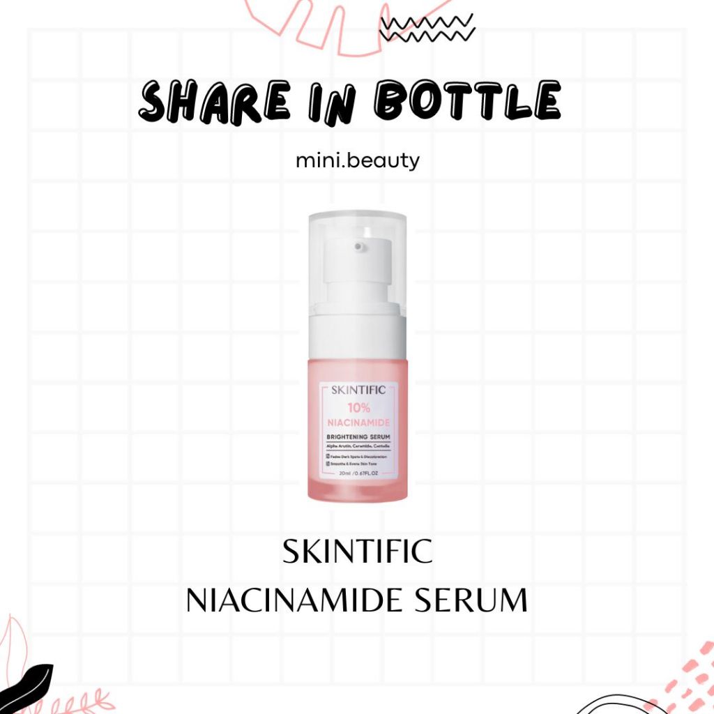 Share in Jar Skintific 10% Niacinamide Brightening Serum