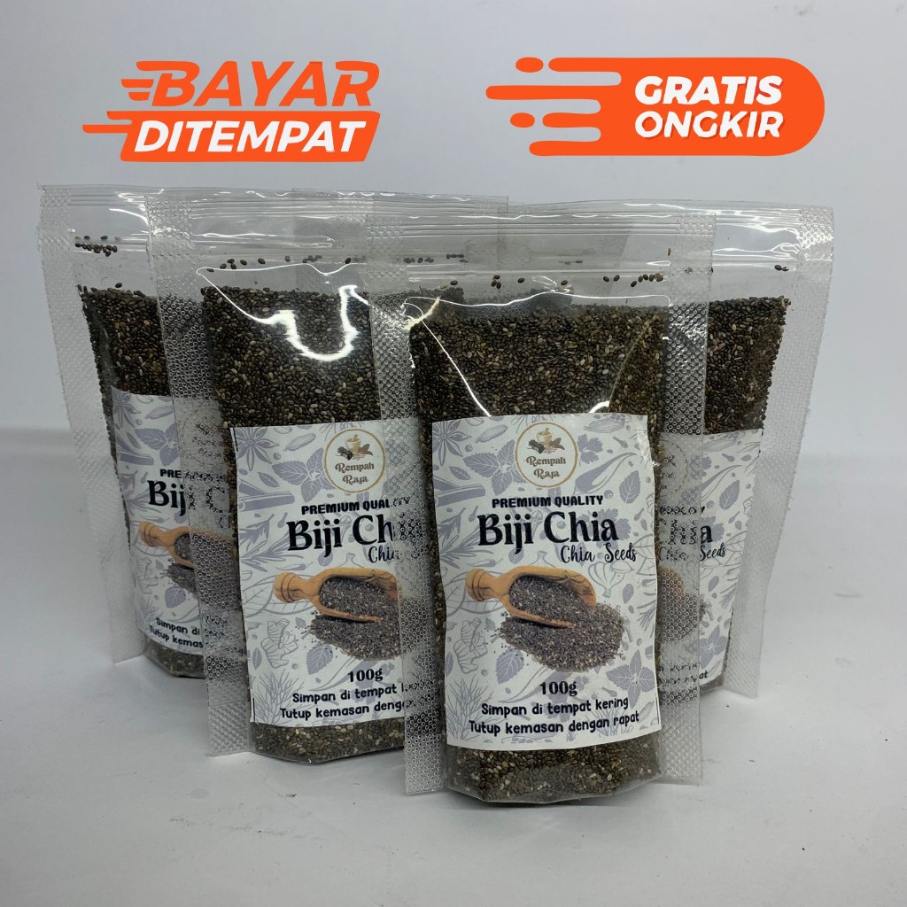 

200gr Black Chia Seed ORGANIK / Rempah / JSR 100% PREMIUM QUALITY