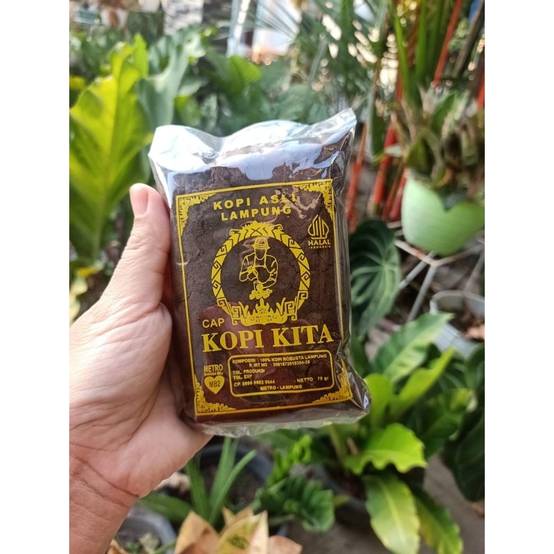 

KOPI KITA -SEMI PREMIUM- 100% KOPI ROBUSTA LAMPUNG ASLI