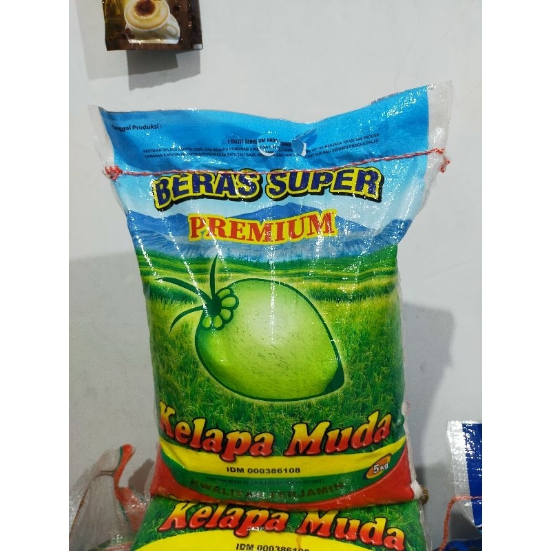 

Beras Super Premium Kelapa Muda 5KG