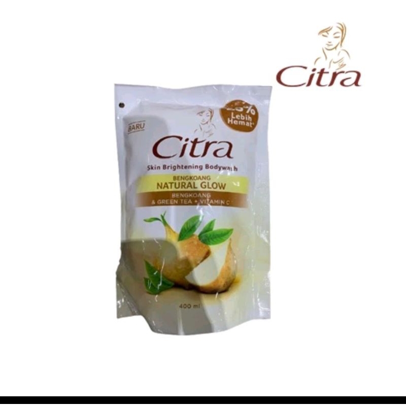 Citra Sabun Cair Bengkoang Natural Glow /Body Wash 400ml