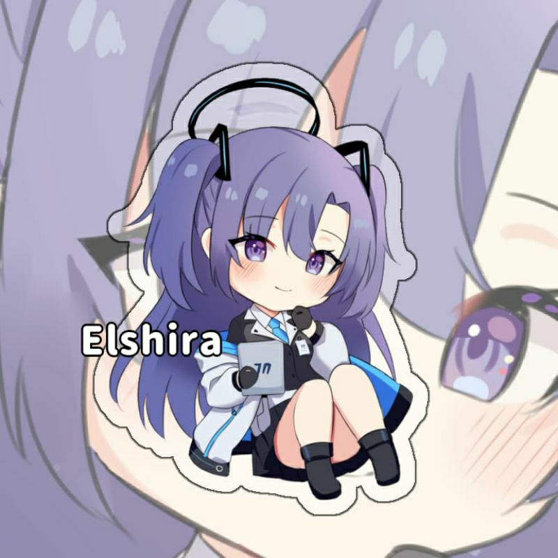 Gantungan Kunci Blue Archive Hayase Yuuka - Keychain Blue Archive Hayase Yuuka