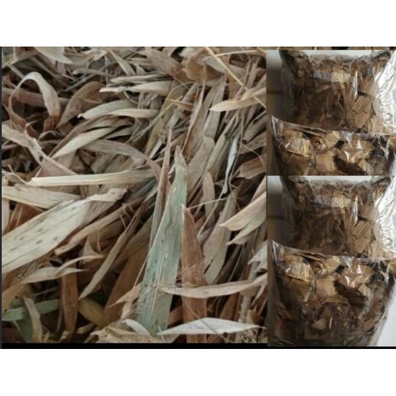 daun bambu kering || daun bambu kering media tanam || daun bambu cacah