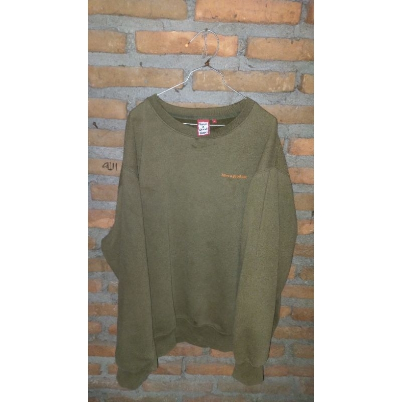 CREWNECK HAGT UKURAN XL BARANG IMPOR