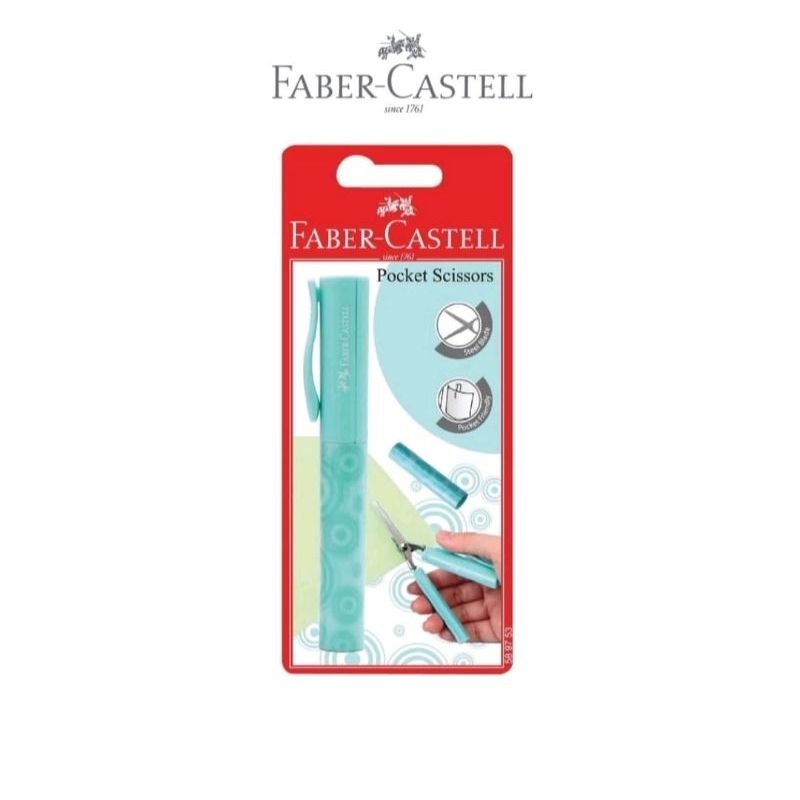 

Gunting Saku Mini Faber Castell 589753 Hijau