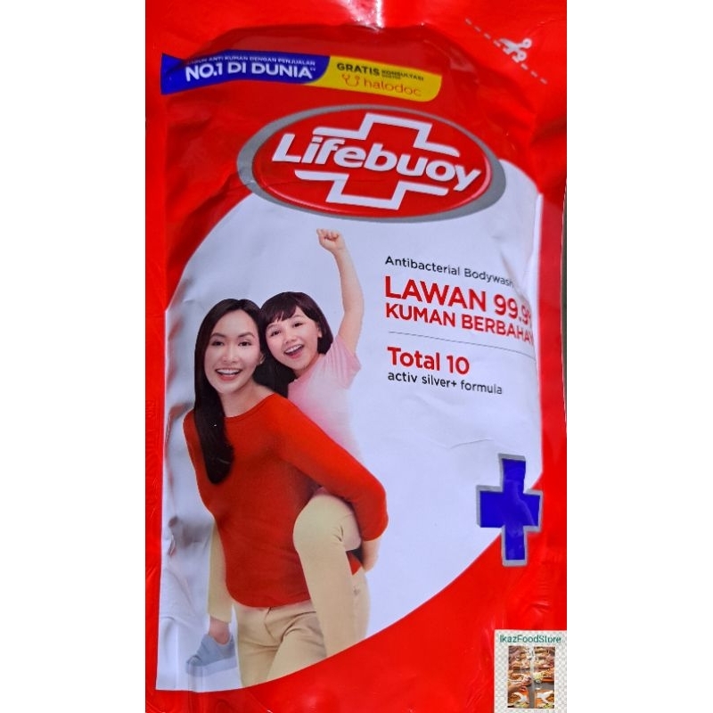 Lifebuoy 800ml sabun mandi cair Total 10 sabun cair lifebuoy body wash