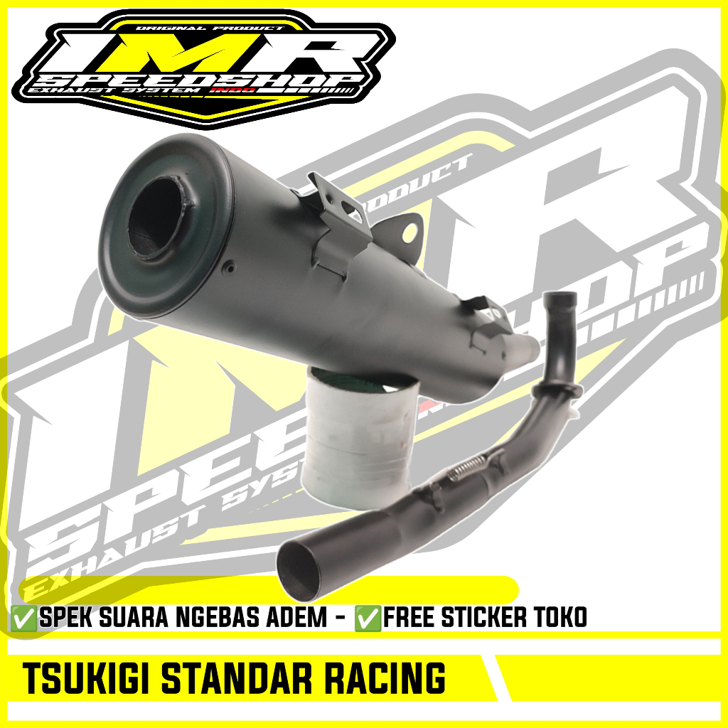 KNALPOT STANDAR RACING TSUKIGI JUPITER Z CAPUNG BURHAN ROBOT Z1 | VEGA R R NEW ZR RR LAMA KOTAK CRYP