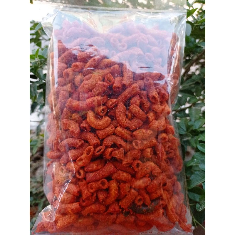 

makaroni pedas daun jeruk kemasan 250gr