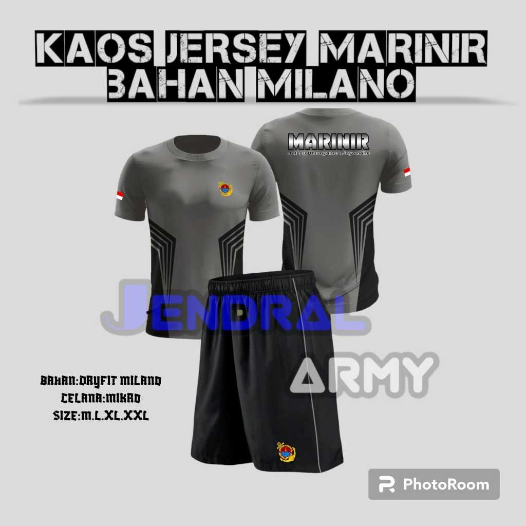 KAOS JERSEY MARINIR DAN SETELAN MARINIR || KAOS OLAHRAGA MARINIR || KAOS DALAMAN MILITER TNI MARINIR