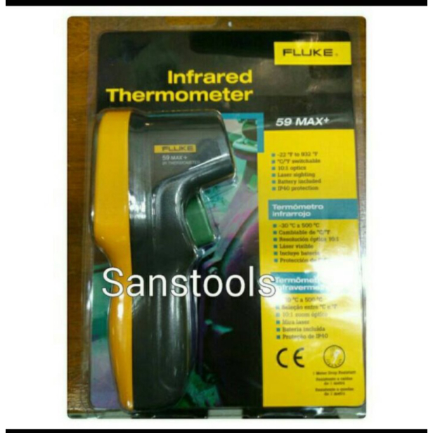 

FLUKE 59MAX INFRARED THERMOMETER 500c ORIGINAL 100 Limited