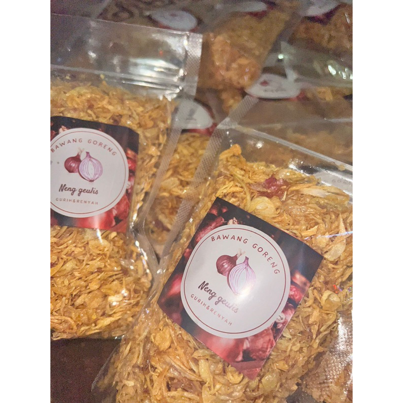 

Bawang Goreng Neng Geulis 3 pcs