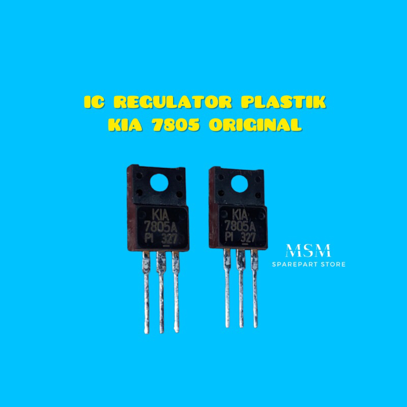 IC REGULATOR PLASTIK KIA 7805 ORIGINAL