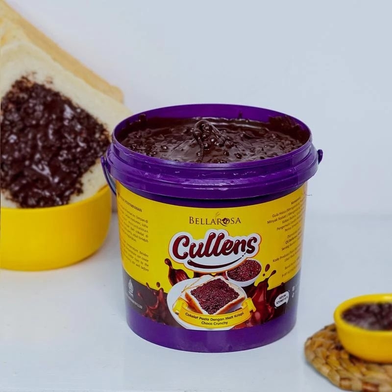 

BELLAROSA CULLENS SELAI COKLAT PASTTA CRUNCHY 500g | CULLENS CHOCO CRUNCHY | SELAI COKLAT KRISPI | SELAI COKLAT ENAK | SELAI COKLAT ES KULKUL | SELAI COKLAT ROTI |SELAI COKLAT 500g