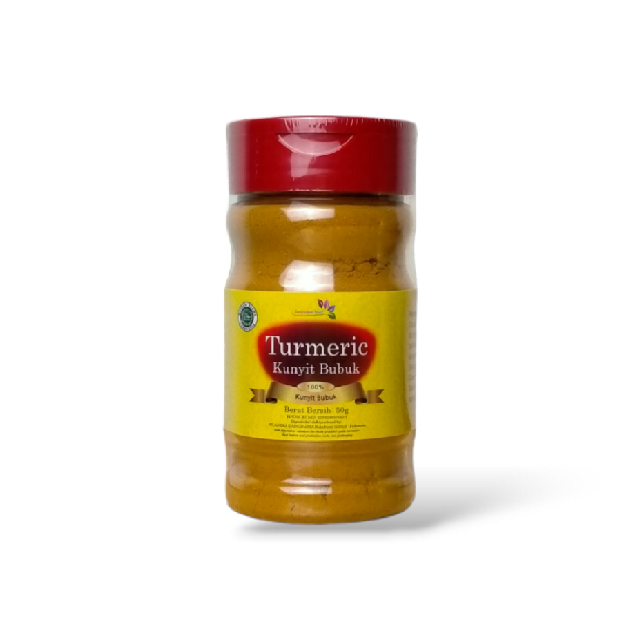 

KUNYIT BUBUK ASLI TURMERIC POWDER 50 GRAM