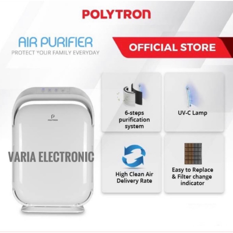 Air Purifier POLYTRON PAP160 Hepa Filter