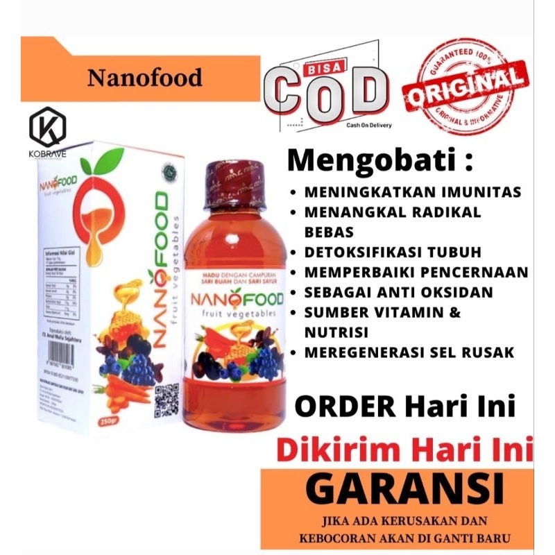 

Madu Multivitamin NanoFood Suplemen Makanan Untuk Daya Tahan Tubuh