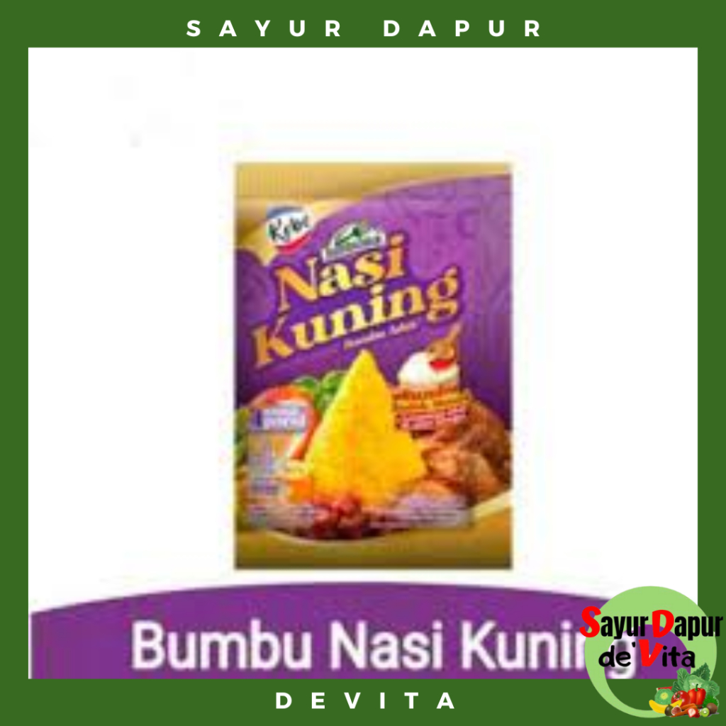 

Kobe Nasi Kuning Bumbu Aduk, 4 porsi