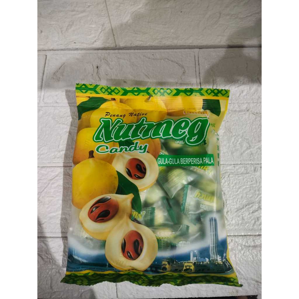 

Rinda Nutmeg Candy/ Permen Rasa Pala Penang Native/ Permen Pala 200g