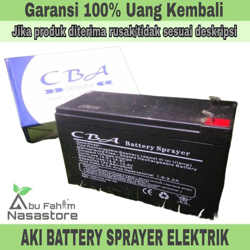 AKI BATERAI CBA | AKI SPRAYER ELEKTRIK | AKI SEMOROT 16 LITER | AKI BATTERY | AKI TANK ELEKTRIK