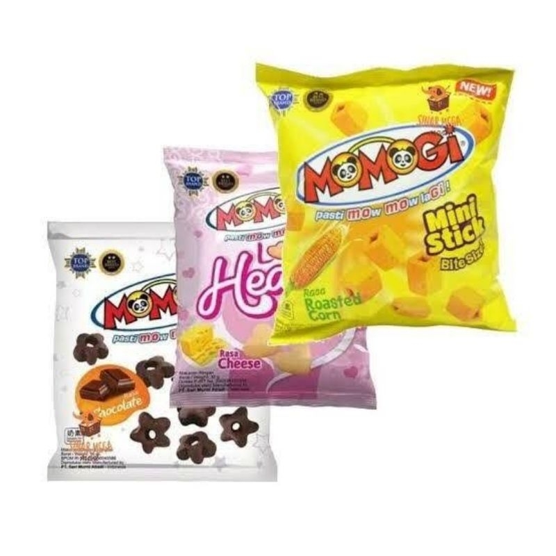 

MOMOGI BINTANG COKLAT / HEART / STICK 70 GR