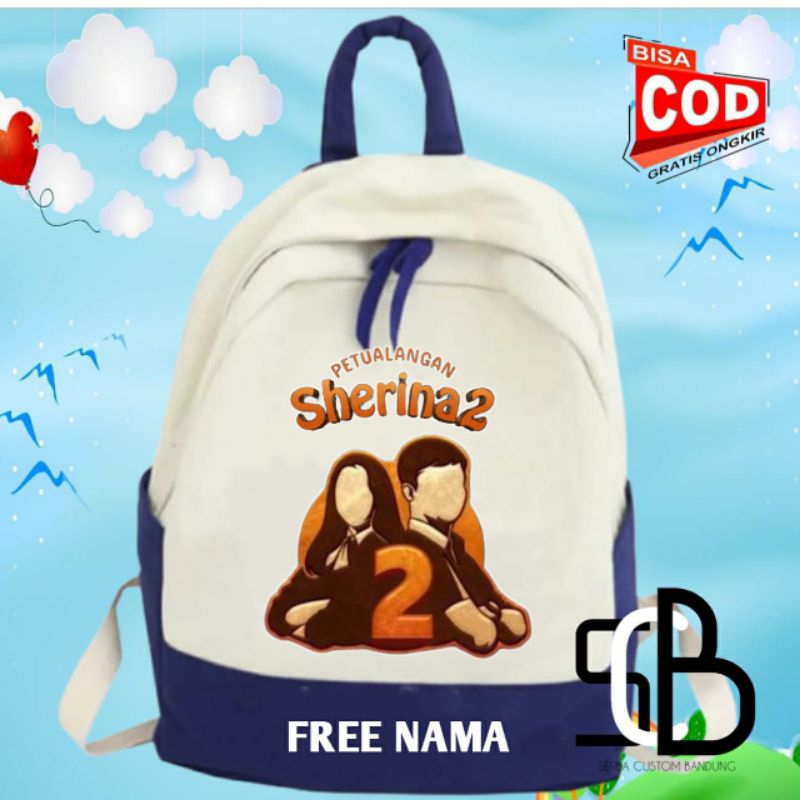 Tas Ransel Anak Sekolah Petualangan Sherina 2