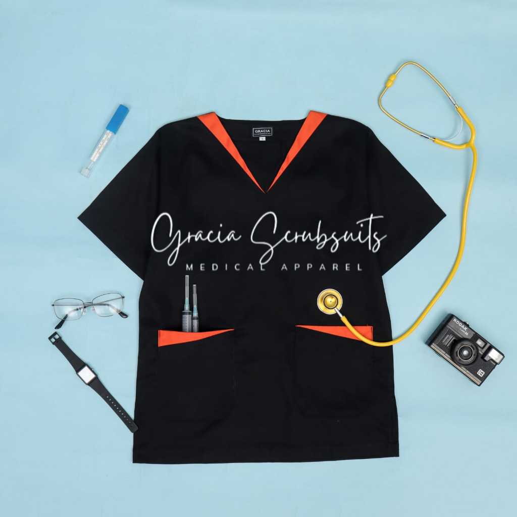 GRACIA SCRUBSUITS - baju jaga / baju oka / scrub / scrubsuits MURAH - LIST WARNA BEDA