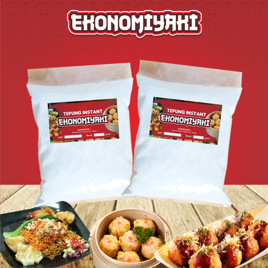 

PROMO Tepung Instan EKONOMIYAKI DISKON 50%