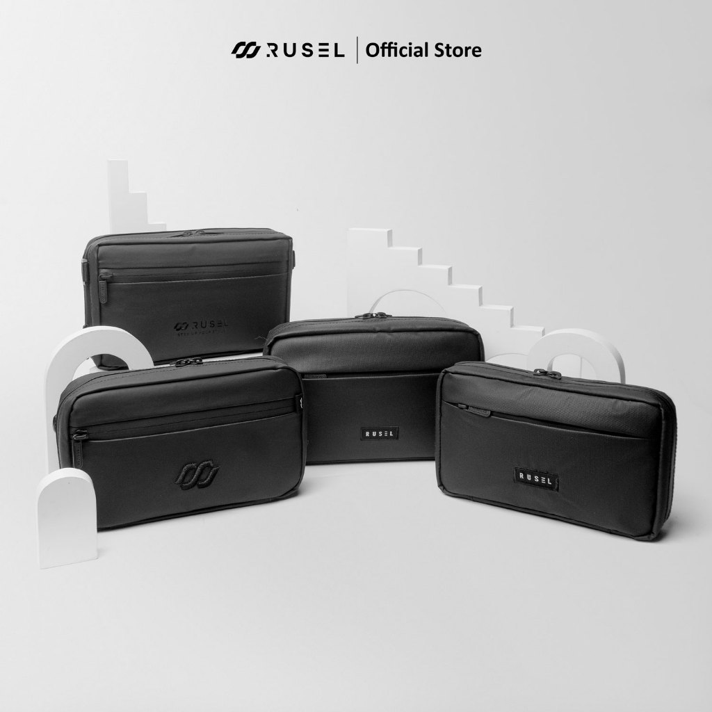 RUSEL CO - Clutchbag Best Choices Tas Pria Multifungsi Tahan Air