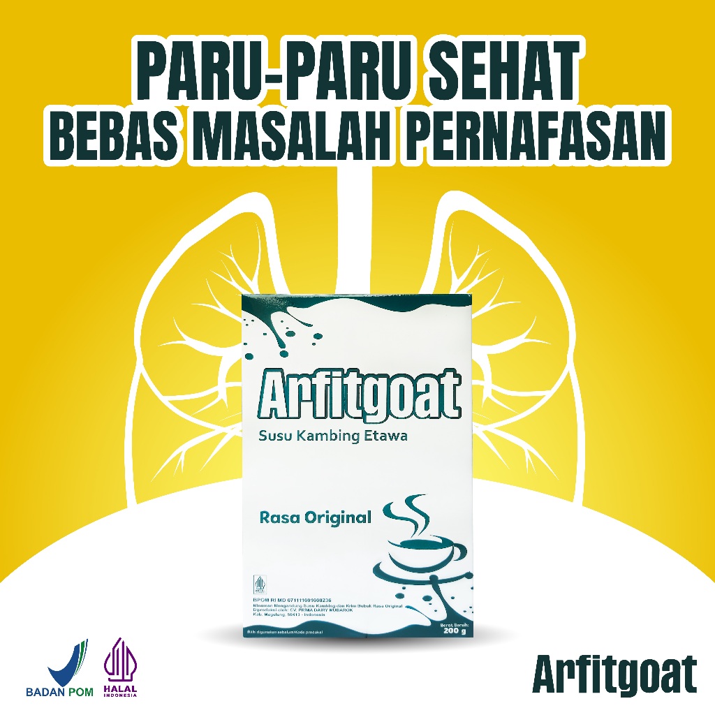 

Susu Arfitgoat Original Susu Kambing Etawa Bubuk Premium Arfit Goat Obat TBC Asma Bronkitis ISPA
