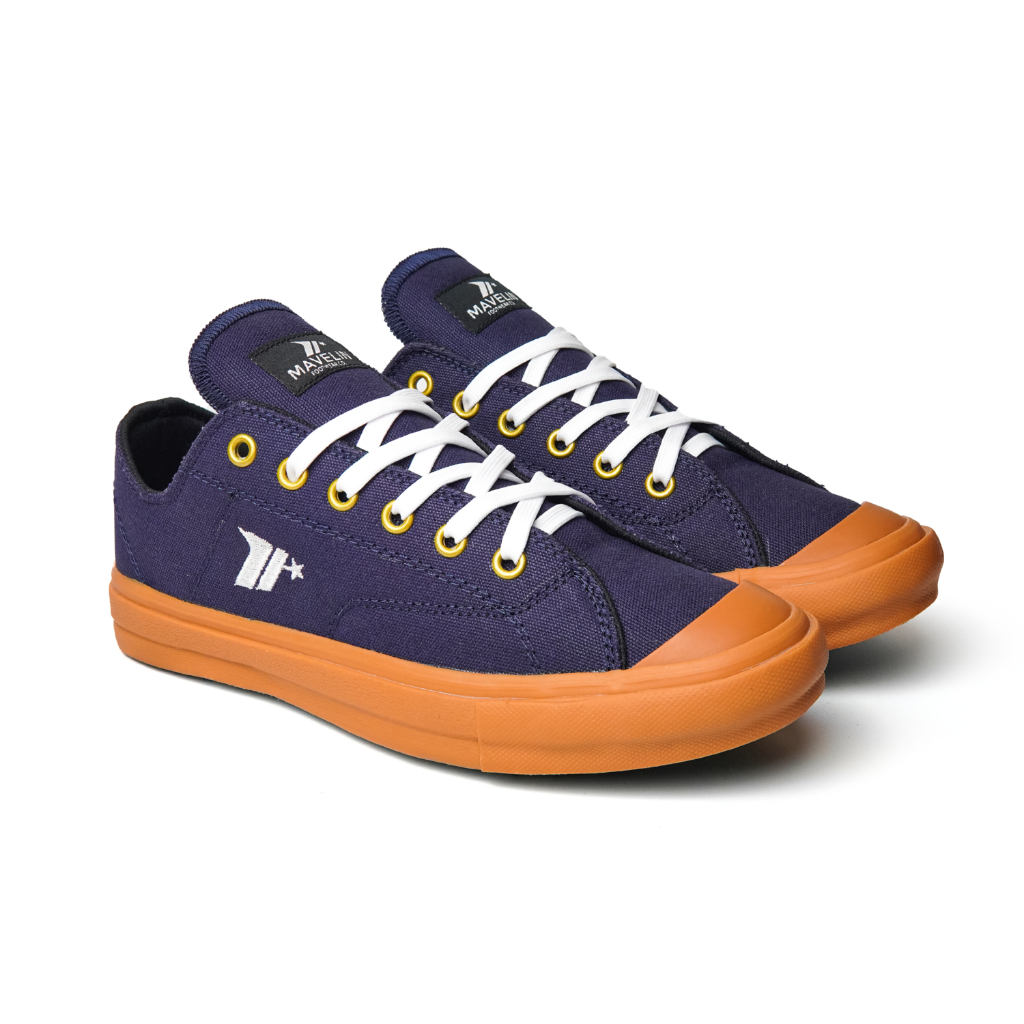 Mavelin - Classic Andro Low Navy Gum - Sepatu Sneakers Casual Pria Wanita