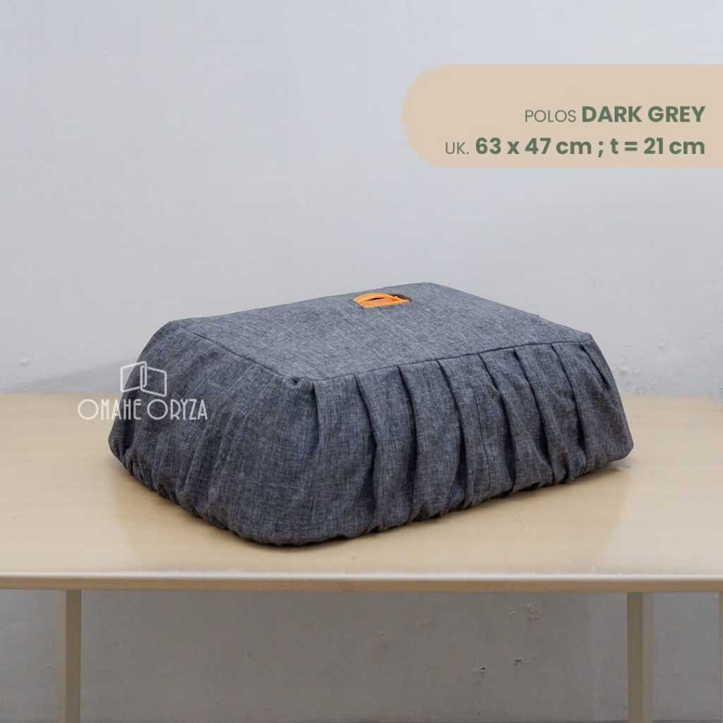 Sarung Tutup Saji Kotak Persegi Panjang Sarung Tudung Nasi Bulat Besar Cover Tudung Saji Plastik Mot