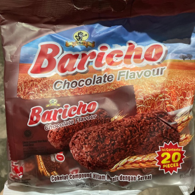 

BARICHO CHOCOLATE FLAVOUR isi 20pcs