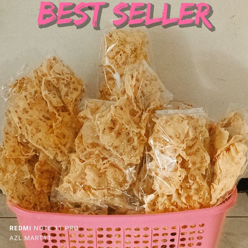 

AZL.MART11 PEYEK REMPEYEK PER BUNGKUS KACANG TANAH, REBON, HOME MADE